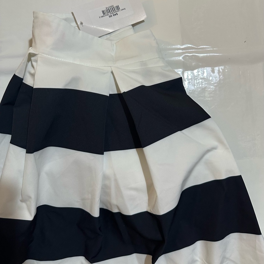 Flying Tomato Bold Striped Midi Skirt - Picture 6 of 8